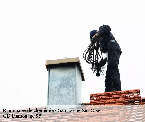 Ramonage de cheminée  champagne-sur-oise-95660 GD Ramonage 95