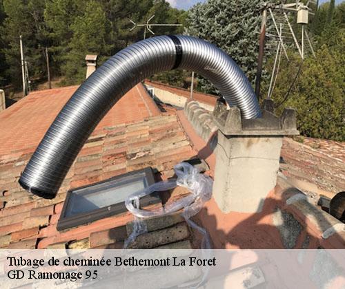 Tubage de cheminée  bethemont-la-foret-95840 GD Ramonage 95